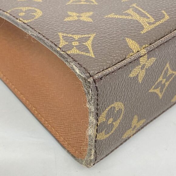 Louis Vuitton Handbag Monogram Malesherbes M51379 Brown Ladies - Picture 6 of 10